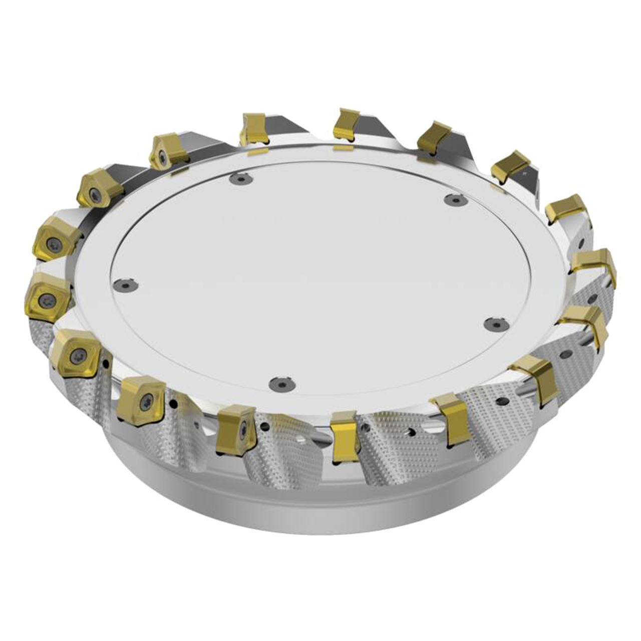 Seco Tools 03241922 | R220.56-808.00-14-17A 200.00mm Diameter x 8.00mm Depth of Cut x 63.00mm Functional Length -7 Degree Rake Radial Angle Double QuattroMill Face Mill