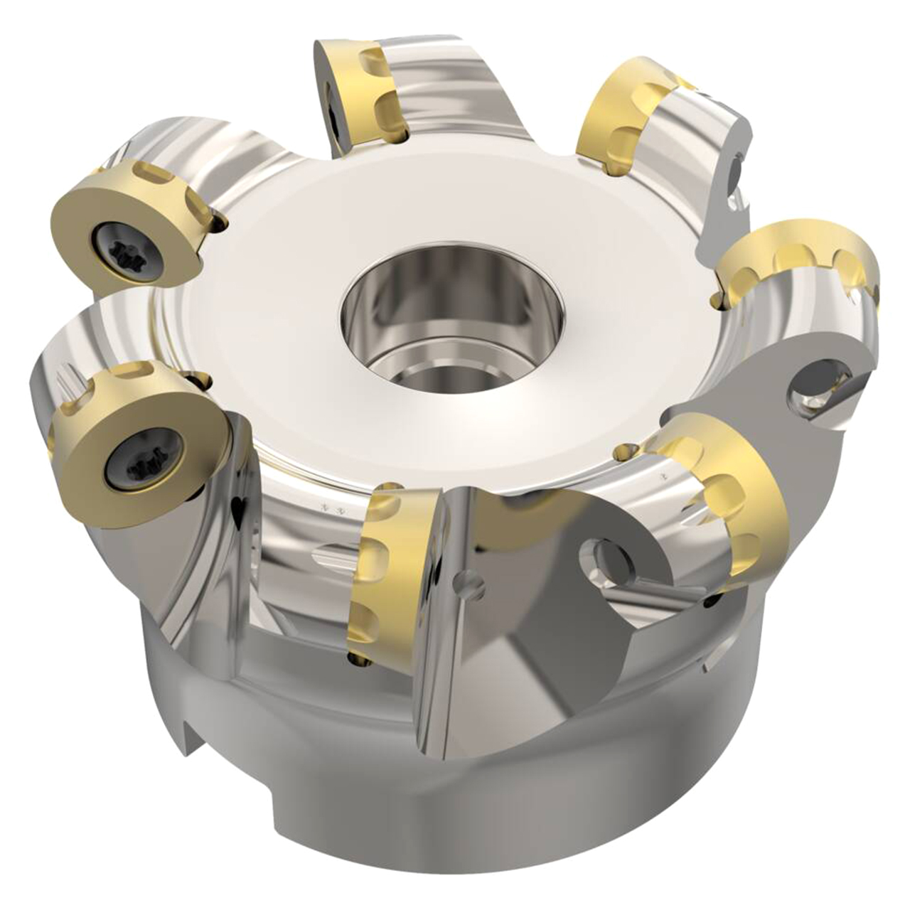 Seco Tools 03278986 | R220.29I-0080-08.7A 64.10mm Diameter x 8.00mm Depth of Cut x 50.00mm Functional Length -4 Degree Rake Radial Angle Indexable Copy End Mill