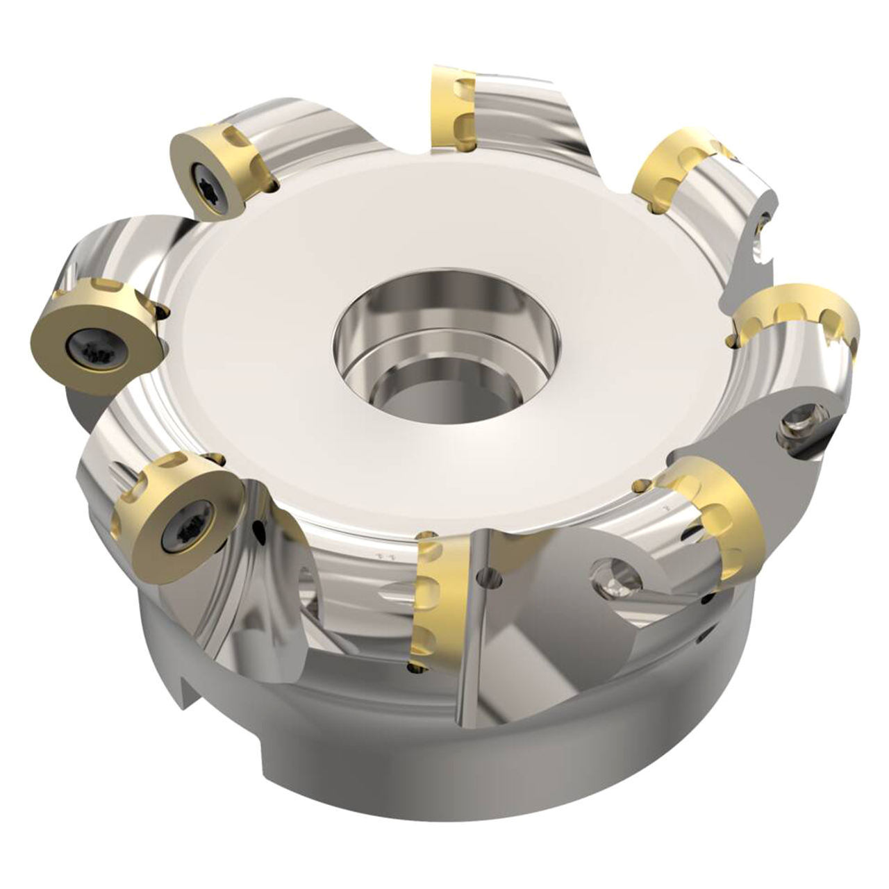 Seco Tools 03278988 | R220.29I-0100-08.8A 84.10mm Diameter x 8.00mm Depth of Cut x 50.00mm Functional Length -4 Degree Rake Radial Angle Indexable Copy End Mill