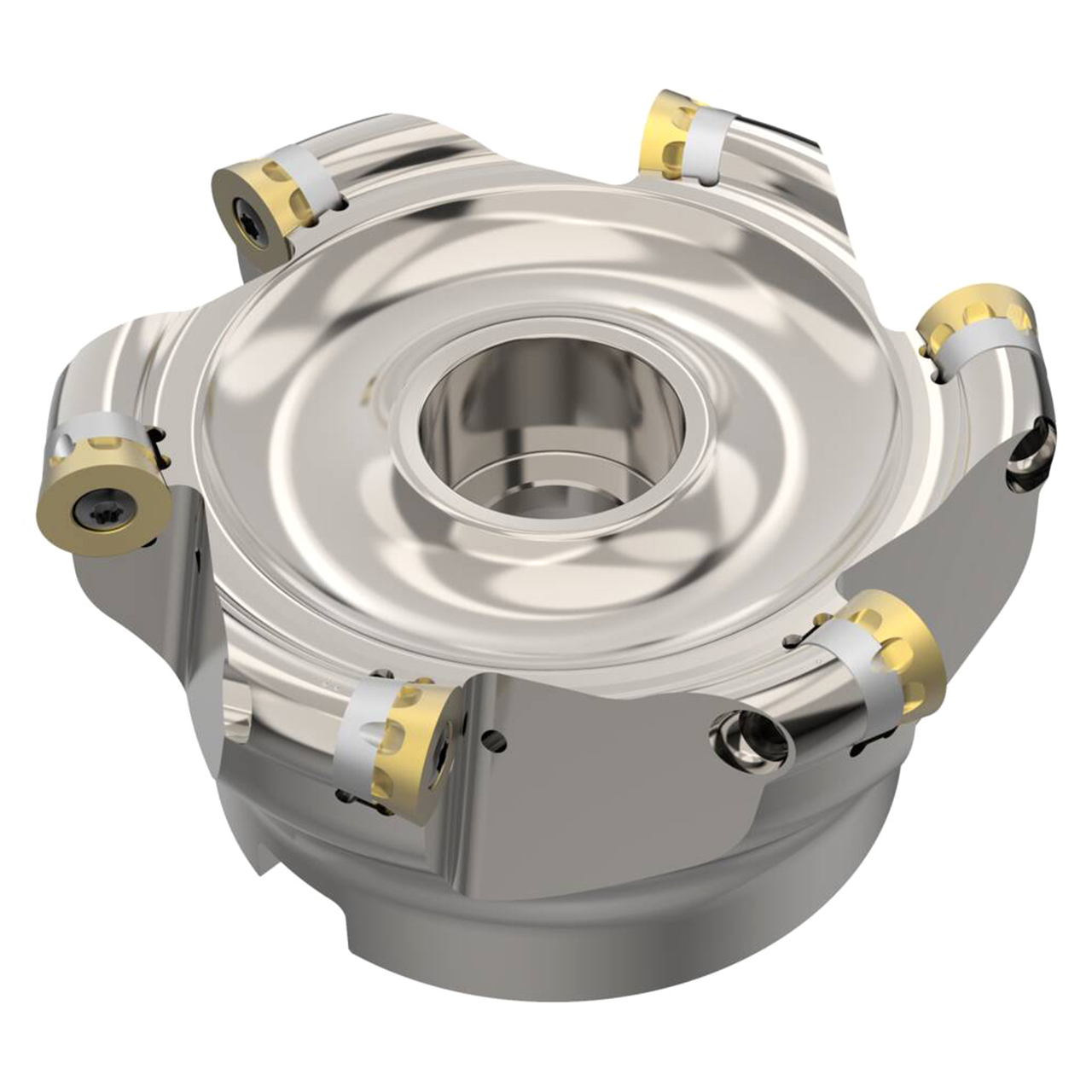 Seco Tools 03278992 | R220.29I-0100-08.6MA 84.10mm Diameter x 8.00mm Depth of Cut x 50.00mm Functional Length -4 Degree Rake Radial Angle Indexable Copy End Mill