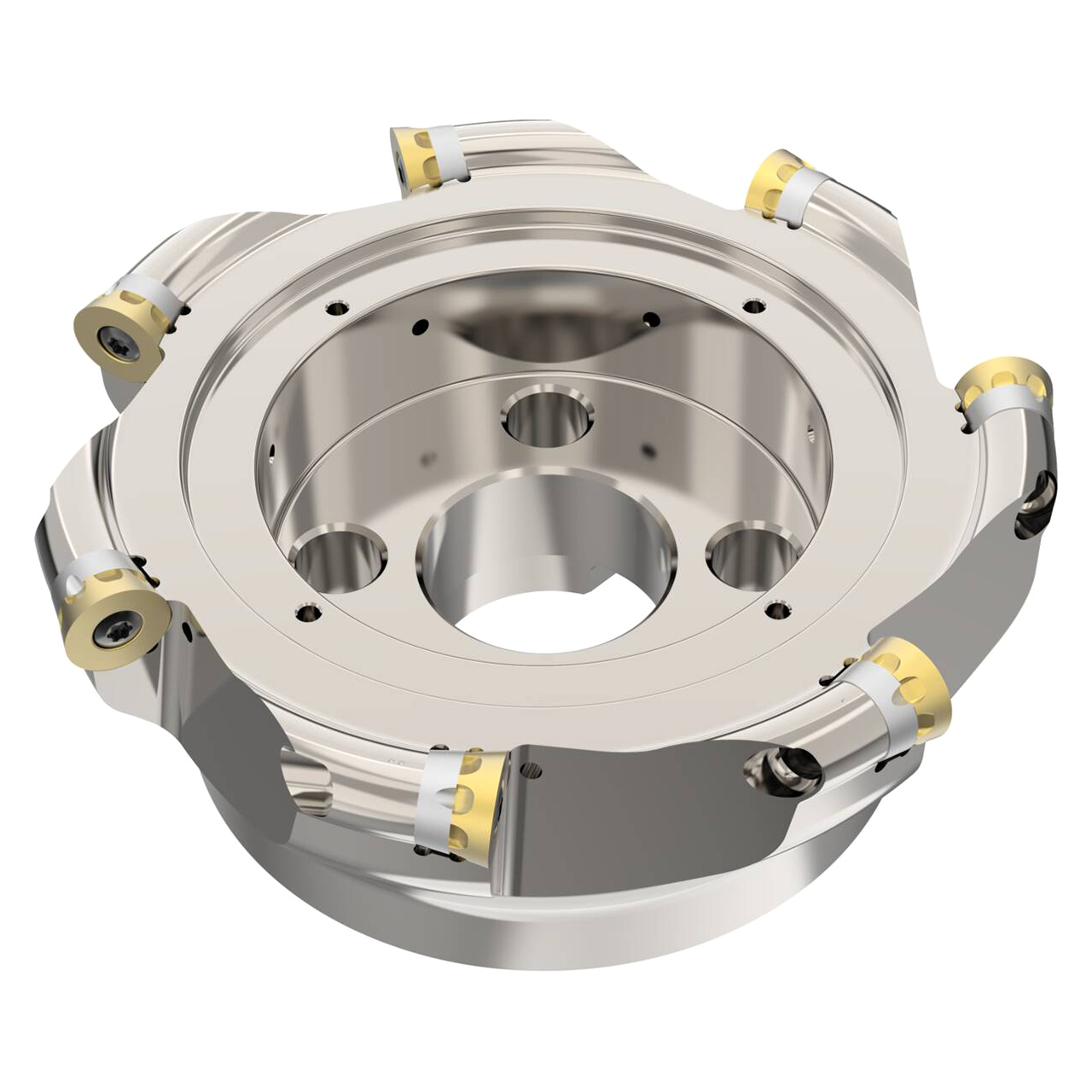 Seco Tools 03278993 | R220.29I-8160-08.7MA 143.10mm Diameter x 8.00mm Depth of Cut x 63.00mm Functional Length -4 Degree Rake Radial Angle Indexable Copy End Mill