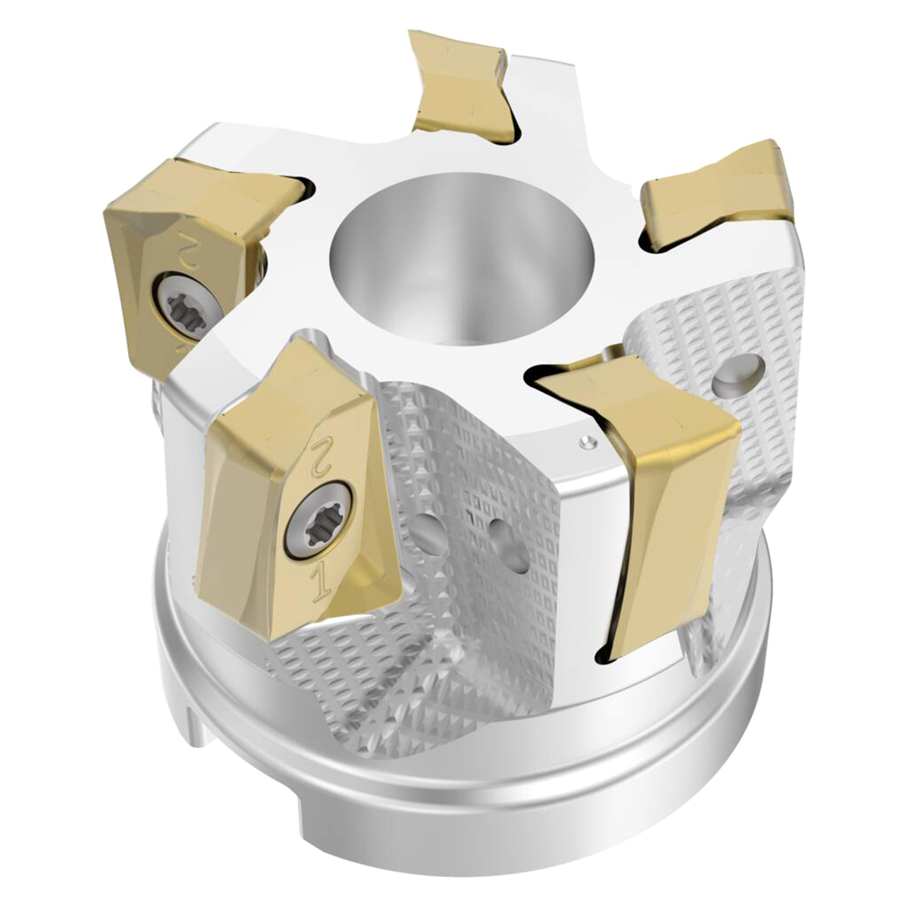 Seco Tools 03290240 | R220.64-0050-ZO16-5A 50.00mm Diameter x 15.00mm Depth of Cut x 40.00mm Functional Length -20 Degree Rake Radial Angle Indexable Square-Shoulder Face Mill