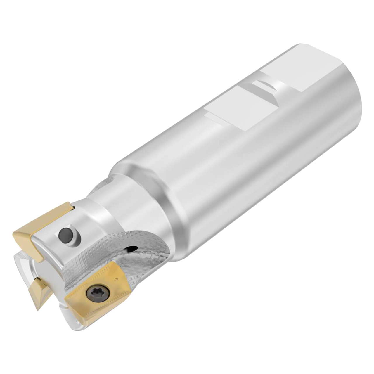 Seco Tools 03336132 | R217.69-01.50-3-XO16-3A 38.10mm Diameter x 31.75mm Shank x 120.00mm OAL Indexable Square-Shoulder End Mill