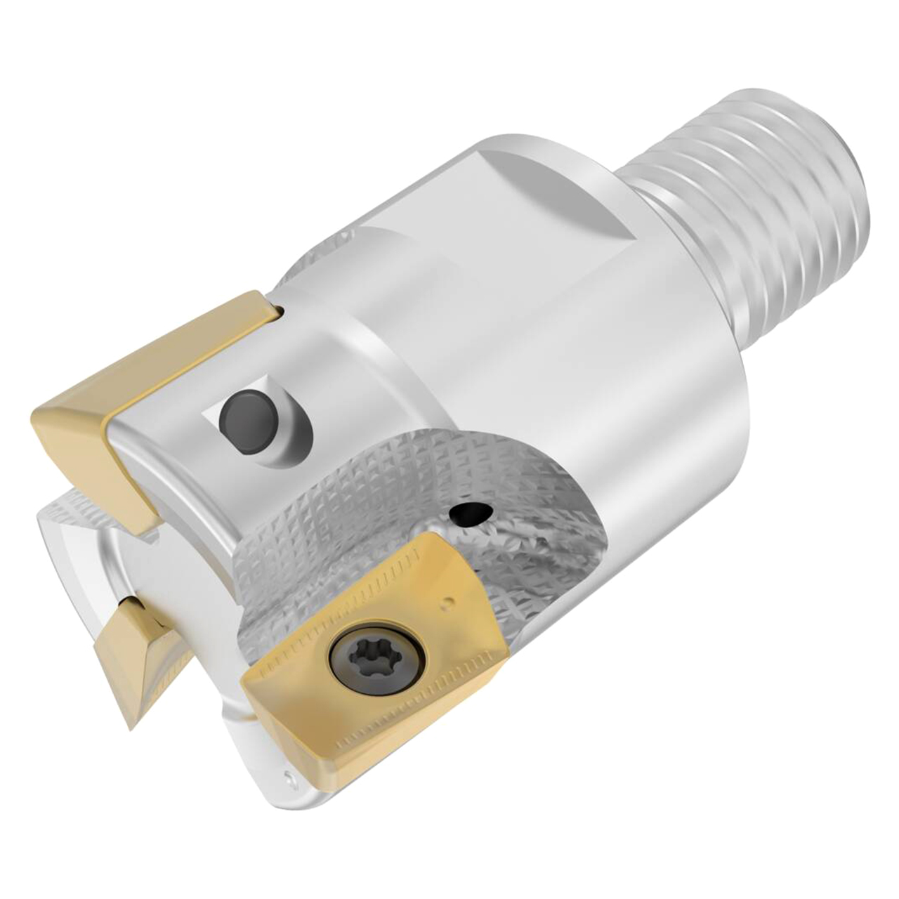 Seco Tools 03336139 | R217.69-01.25-16RE-XO16-3A M16 Thread Size x 31.75mm Diameter x 15.00mm Maximum Cutting Depth x 40.00mm Functional Length x 5 Degree Rake Angle Indexable Square-Shoulder End Mill