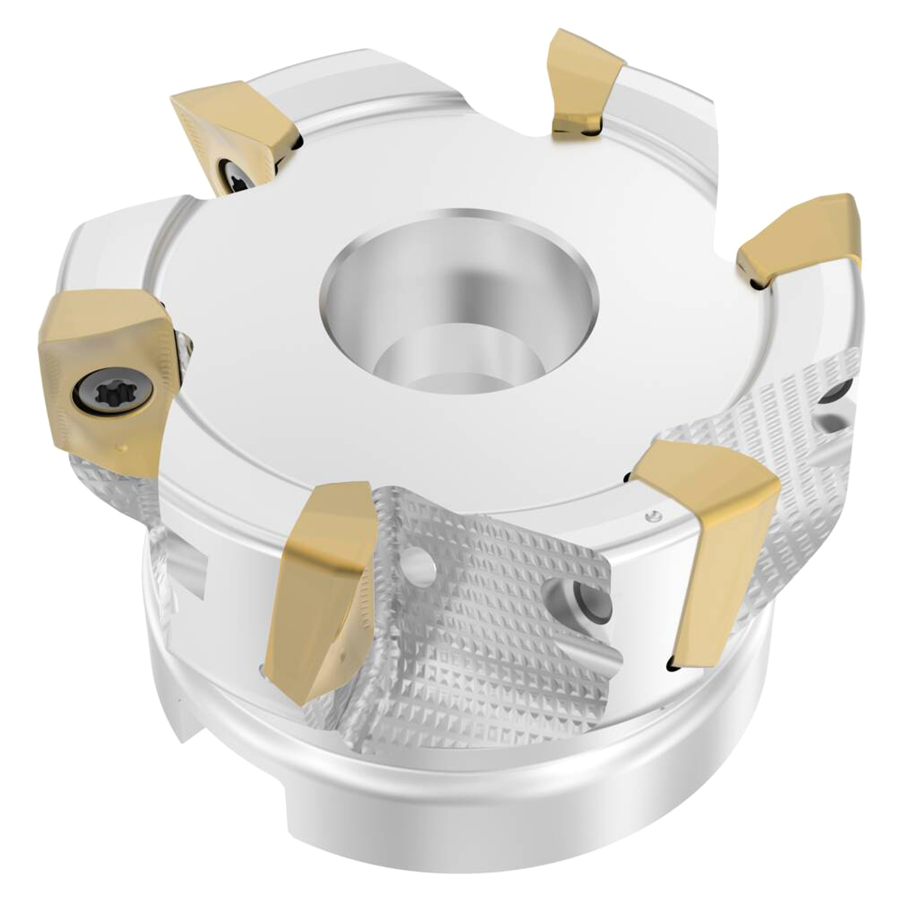 Seco Tools 03336144 | R220.69-02.00-XO16-6A 50.80mm Diameter x 15.00mm Depth of Cut x 40.00mm Functional Length -6.1 Degree Rake Radial Angle Indexable Square-Shoulder Face Mill