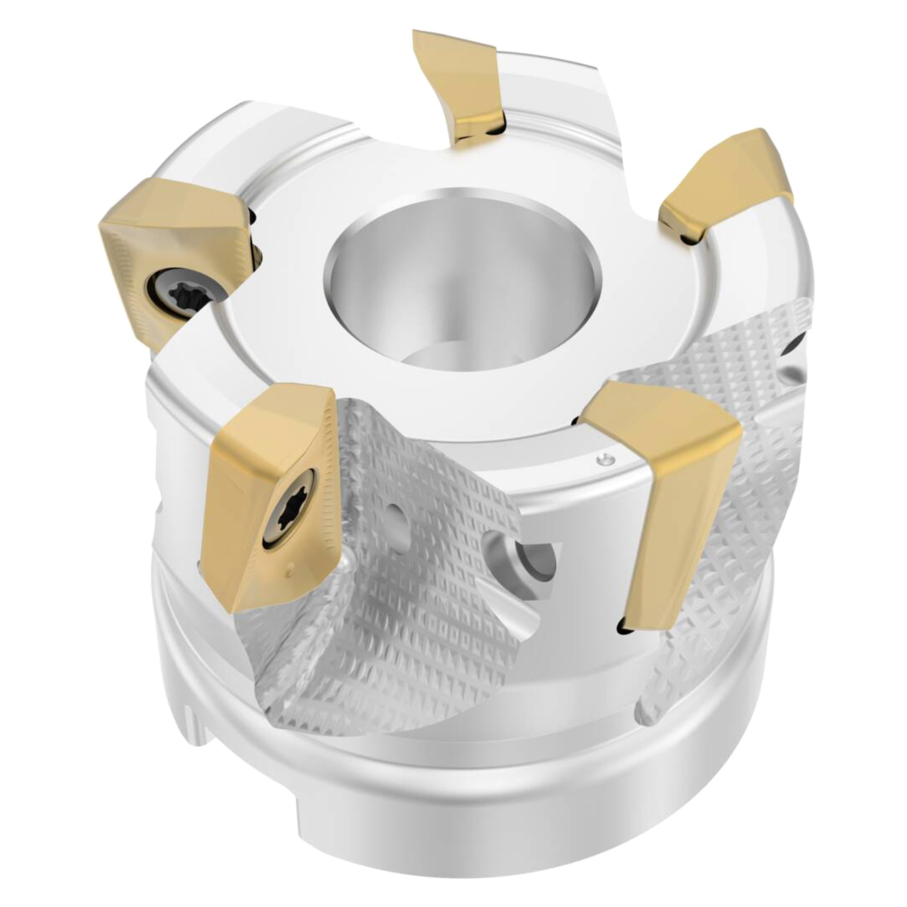 Seco Tools 03336145 | R220.69-02.50-XO16-5A 63.50mm Diameter x 15.00mm Depth of Cut x 40.00mm Functional Length -5.2 Degree Rake Radial Angle Indexable Square-Shoulder Face Mill