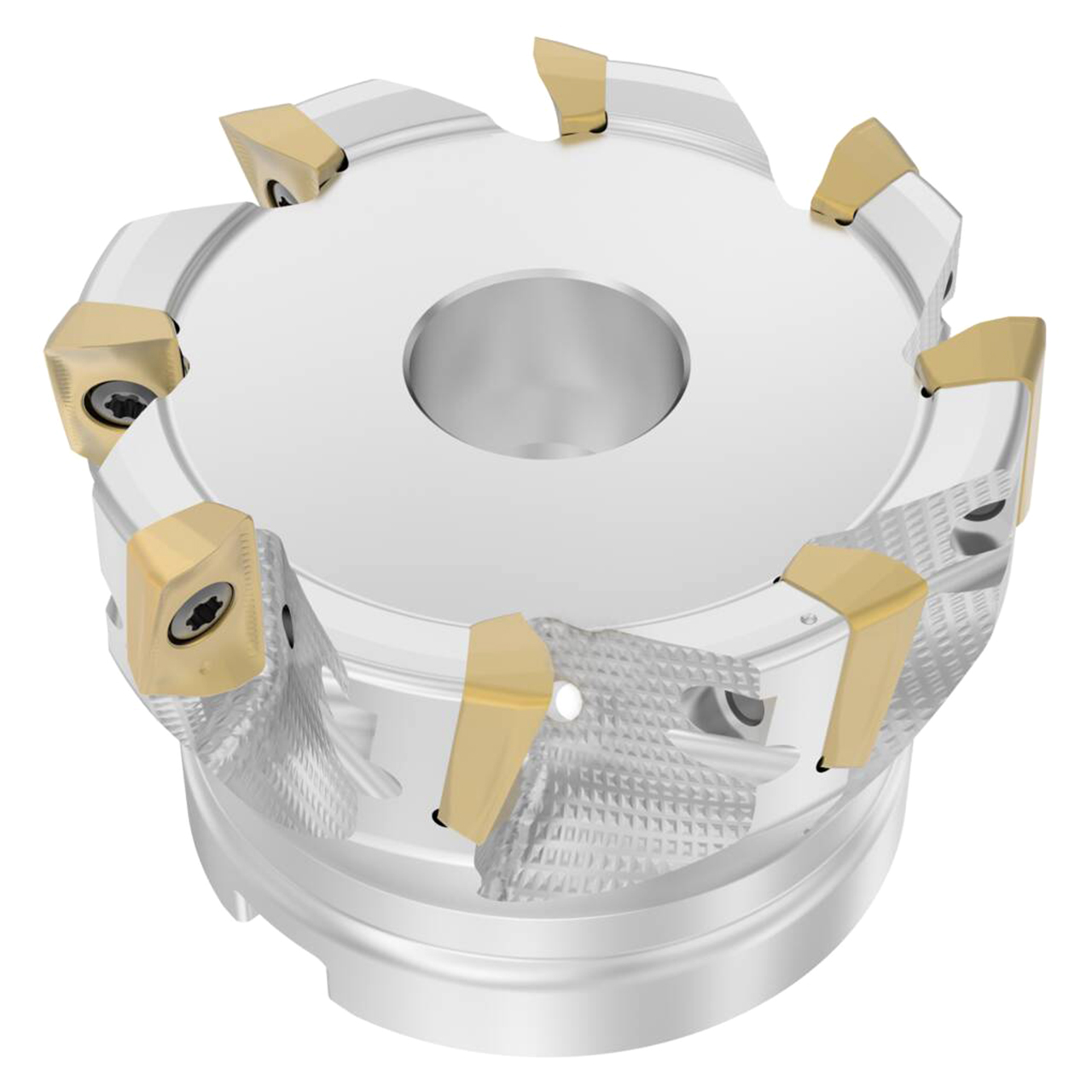 Seco Tools 03336148 | R220.69-03.00-XO16-8A 76.20mm Diameter x 15.00mm Depth of Cut x 50.00mm Functional Length -4.5 Degree Rake Radial Angle Indexable Square-Shoulder Face Mill