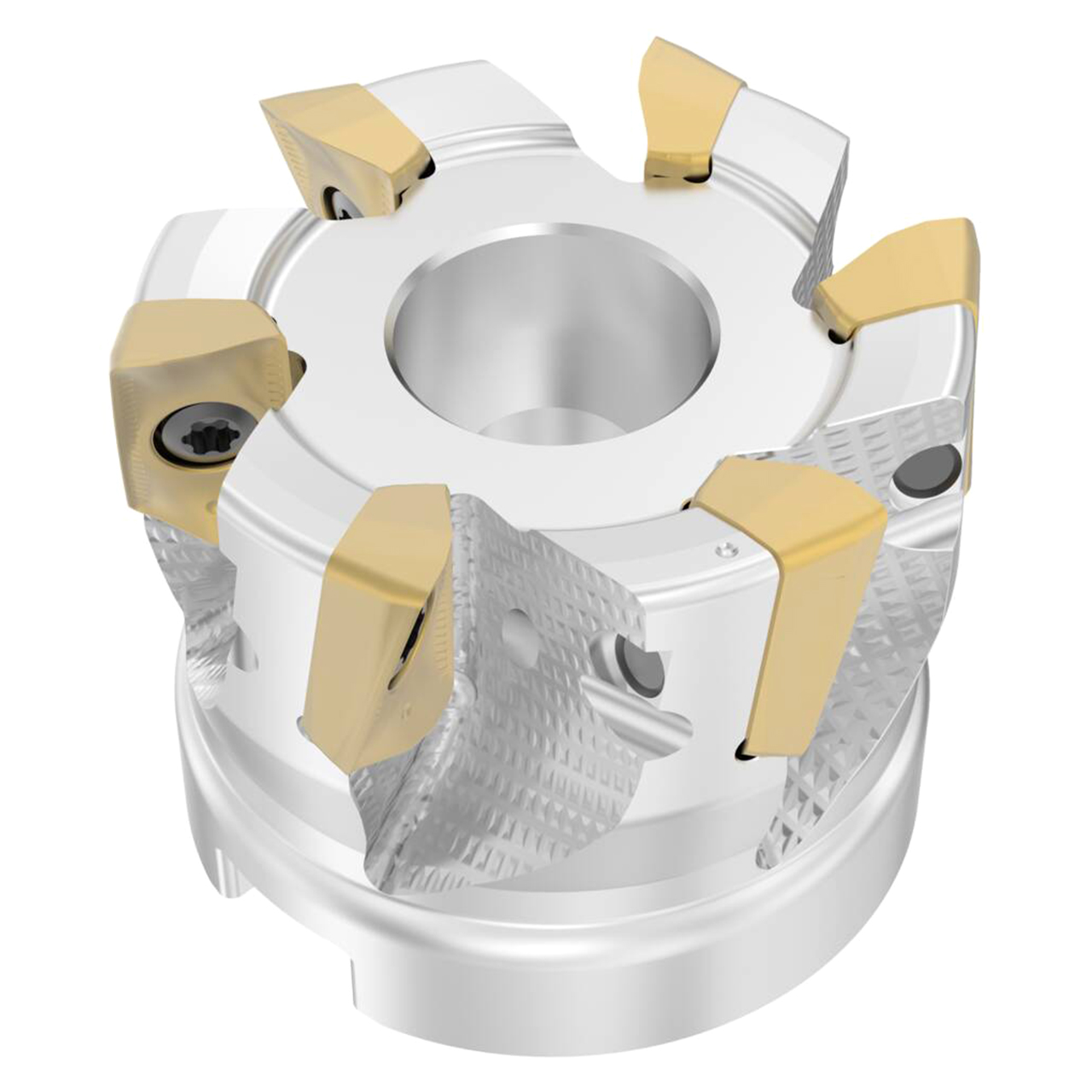 Seco Tools 10010246 | R220.69-0050-XO16-6A 50.00mm Diameter x 15.00mm Depth of Cut x 40.00mm Functional Length -6.1 Degree Rake Radial Angle Indexable Square-Shoulder Face Mill