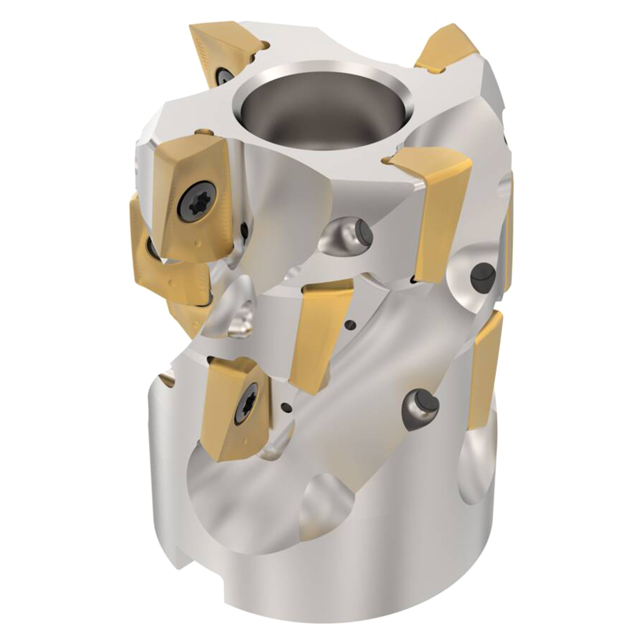 Seco Tools 10067018 | R220.69-02.00-1.69-XO16-4A 50.80mm Diameter x 43.00mm Maximum Cutting Depth x 69.85mm Functional Length x 90 Degree Cutting Edge Angle 4 Flute Indexable Square-Shoulder End Mill