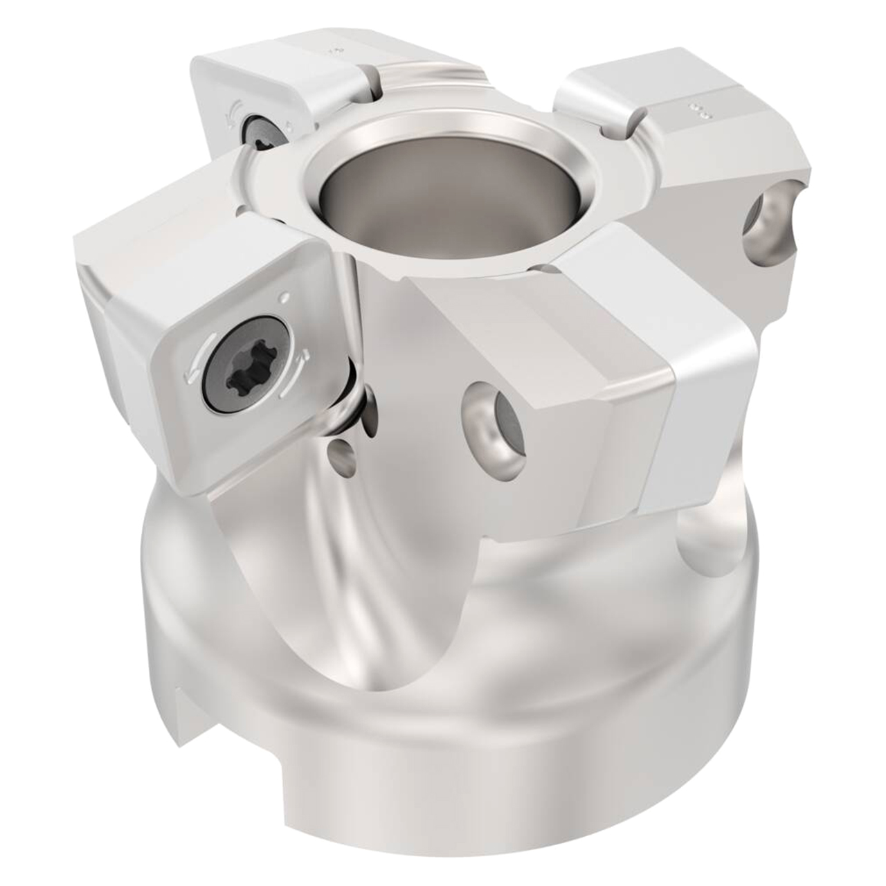 Seco Tools 10068158 | R220.21-02.00-SP14.4A 27.90mm Diameter x 1.80mm Depth of Cut x 38.10mm Functional Length -4.5 Degree Rake Radial Angle Indexable High-Feed End Mill