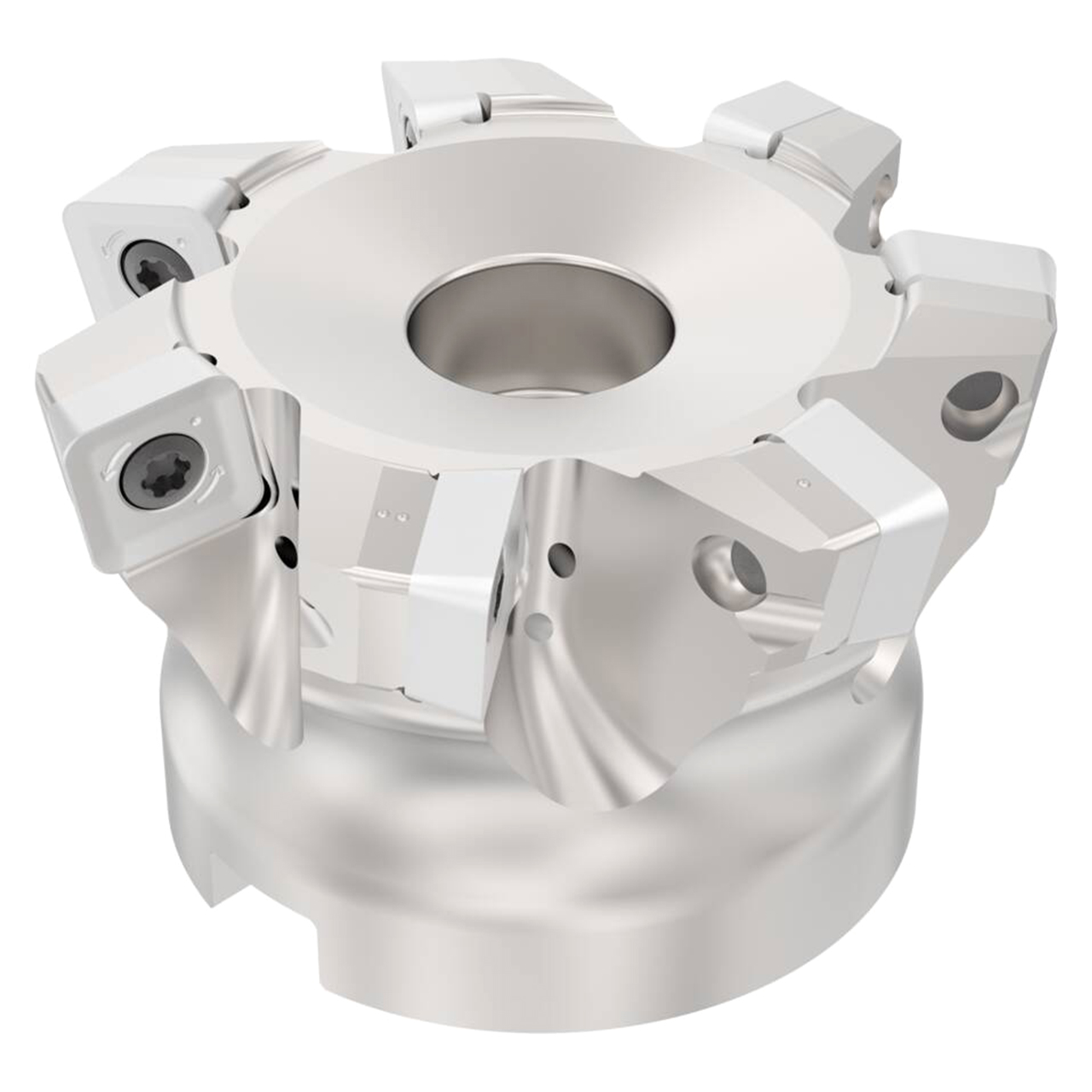 Seco Tools 10068163 | R220.21-03.00-SP14.7A 53.20mm Diameter x 1.80mm Depth of Cut x 50.80mm Functional Length -4 Degree Rake Radial Angle Indexable High-Feed End Mill
