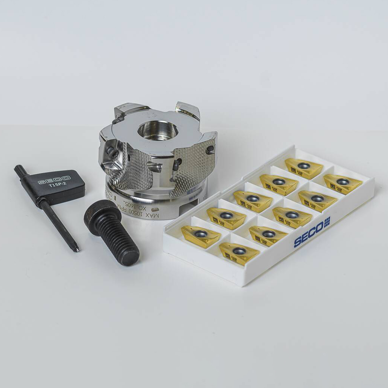 Seco Tools 10084233 | TURBO_16_2.50M_KIT Face Mill Insert Kit