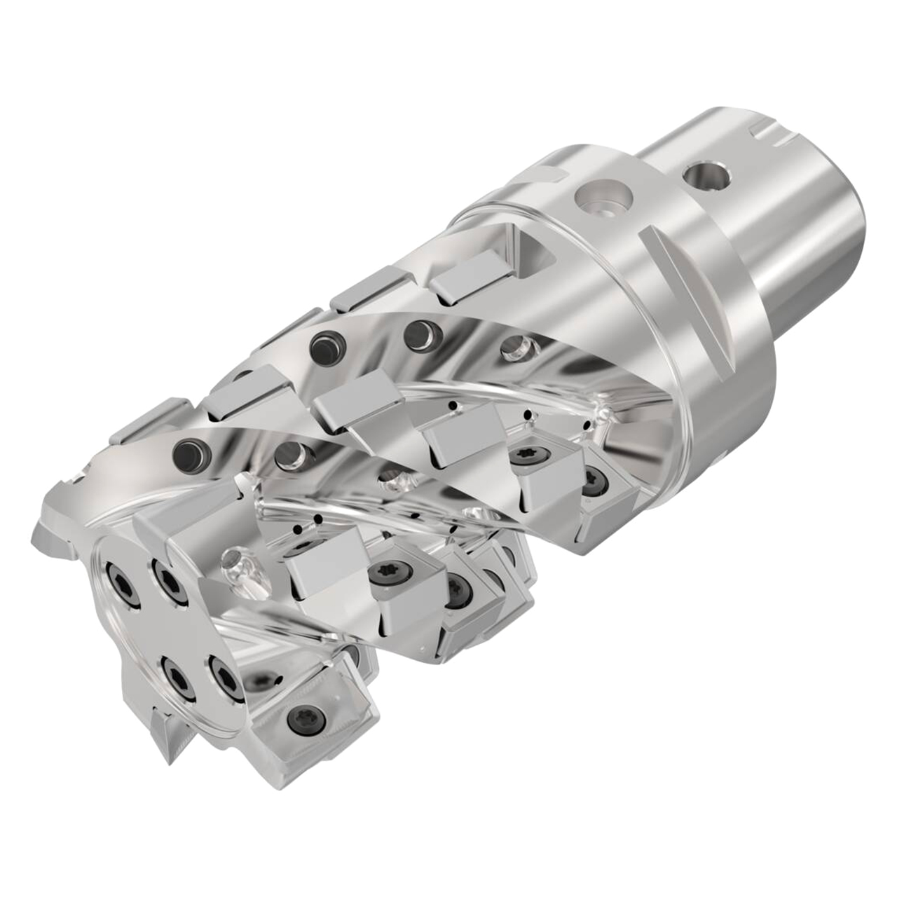 Seco Tools 10128065 | C6-R217.82-2.5-3.11-SNXO16.4SA 63.50mm Diameter x 153.00mm OAL 90 Degree Cutting Edge Angle 4 Flute Indexable Square-Shoulder End Mill