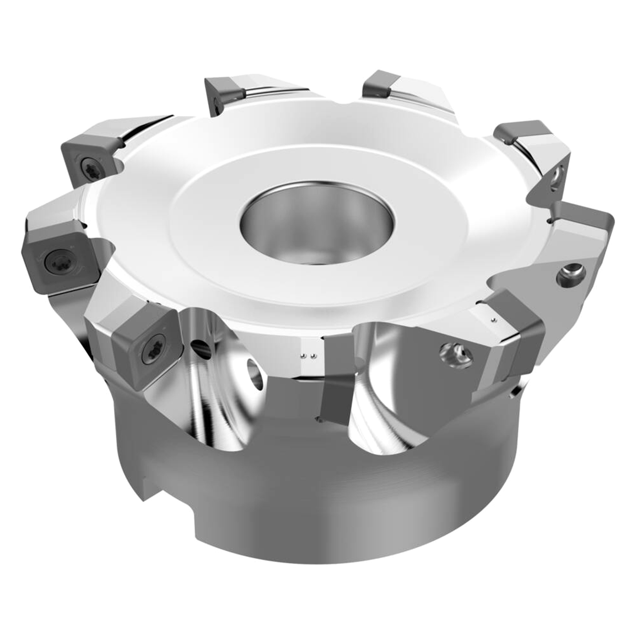 Seco Tools 10132522 | R220.21-0125-SP14.9A 102.00mm Diameter x 1.80mm Depth of Cut x 63.00mm Functional Length -5 Degree Rake Radial Angle Indexable High-Feed End Mill