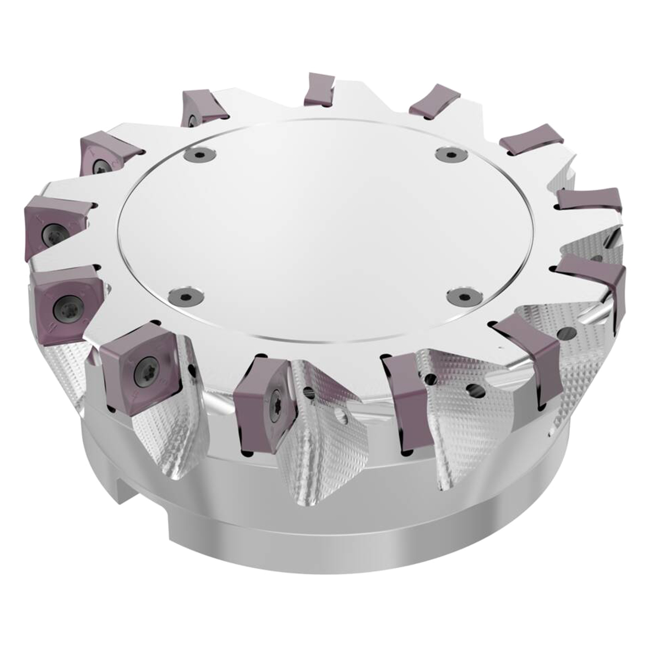 Seco Tools 10134826 | R220.88-06.00-16-13SAP 152.40mm Diameter x 13.00mm Depth of Cut x 63.00mm Functional Length -8 Degree Rake Radial Angle Indexable Chamfer & Angle Face Mill