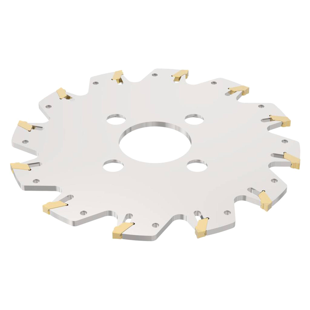 Seco Tools 75027331 | B-R335.10-160.40-04 160.00mm Diameter x 4.10mm Maximum Cutting Depth x 90 Degree Cutting Edge Angle Indexable Slotting Cutter