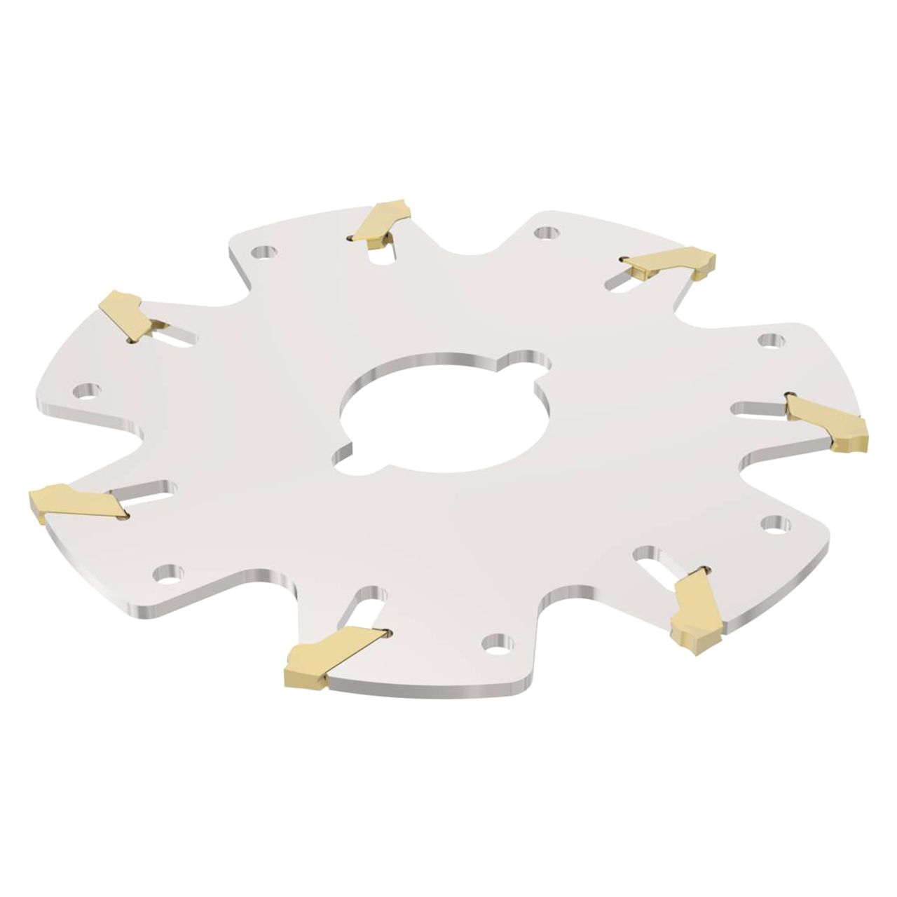 Seco Tools 75054744 | 335.10-04.00-2 101.60mm Diameter x 2.50mm Maximum Cutting Depth x 90 Degree Cutting Edge Angle Indexable Slotting Cutter