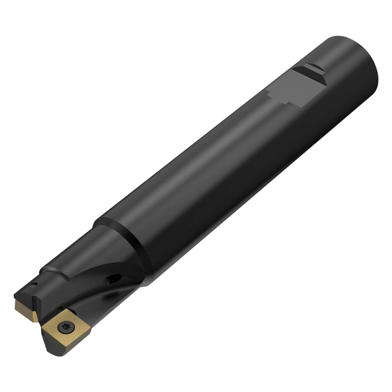 Seco Tools 75072183 | R417.19-00.750-3 0.750" Diameter x 0.750" Shank x 4.331" OAL Indexable Square-Shoulder End Mill