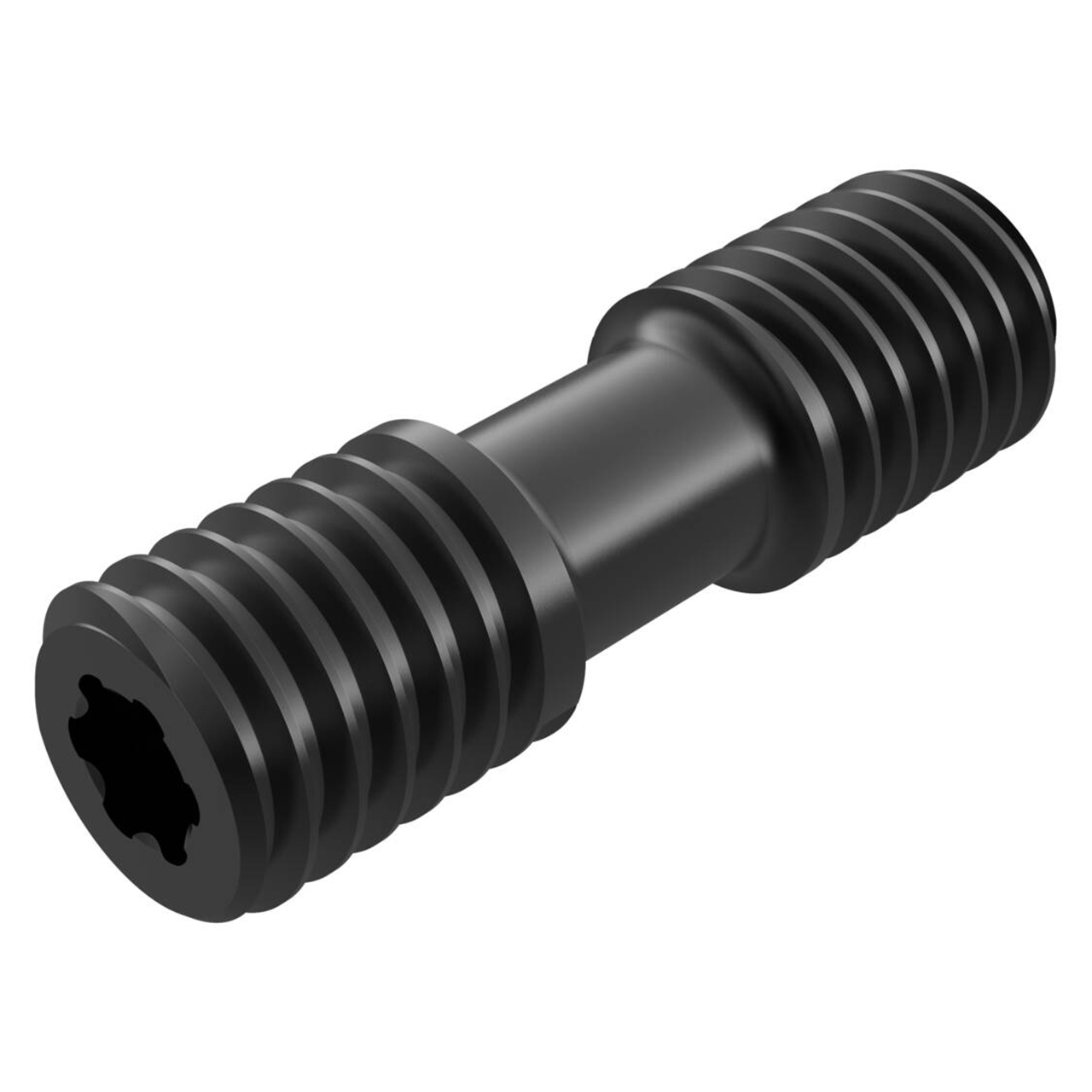 Seco Tools 02483527 | LD6020-T15P M6x1 Thread Diameter Size x 20.00mm OAL Double Head Screw for Indexable