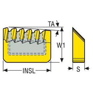 Seco Tools 02690451 | C-1005-96 Chipbreaker for Indexable