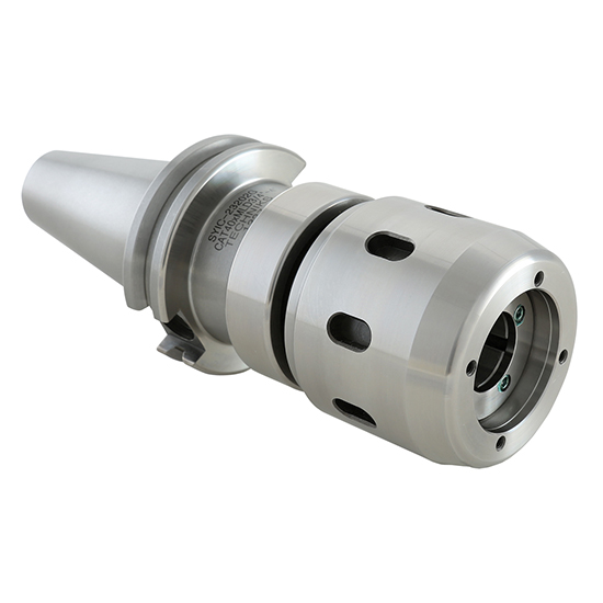 Techniks 23210G | CAT40 Taper x 1.250" Size x 2.800" Diameter x 4.200" Projection Length Tool Steel Milling Chuck