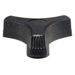 Carr Lane CL-650-TPK-PACKOF2 | 5/16"-18 Thread x 2" Diameter Three-Prong Knob
