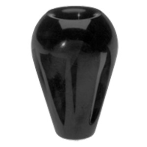 Carr Lane CL-560-PTK-PACKOF2 | 1-3/16" Diameter Oval Tapered Knobs - Counterbored Through Hole (Phenolic)