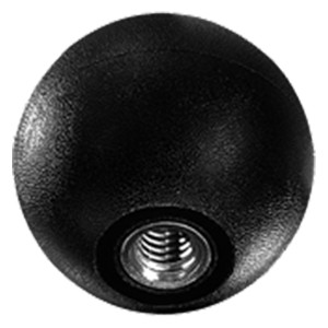 Carr Lane CL-6520-PB-PACKOF2 | 3/8"-16 Thread x 1-1/2" Diameter Ball Knob (Thermoplastic)