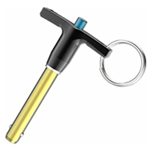 Carr Lane CL-6-BLPT-2.50 | 3/8" Diameter x 2.500" Grip Length Ball Lock Pin (T Handle)