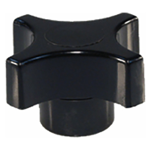 Carr Lane CL-10-PPK-1-PACKOF2 | 5/8" Diameter Four-Prong Knobs (Phenolic)