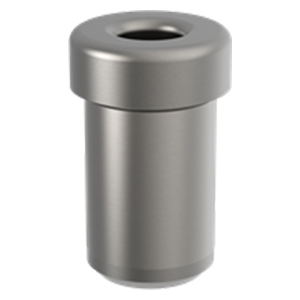 Carr Lane HM-8-8-4.90 | 4.90mm Inner Diameter x 8.00mm Outer Diameter x 8.00mm Length Head Press-Fit Bushing - Metric (HM)