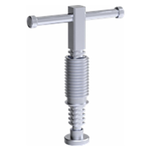 Carr Lane CL-14-BLT-ZC | 3/4-10" Thread x 1/4" Diameter Bar-Lok Quick-Acting Screw Clamp