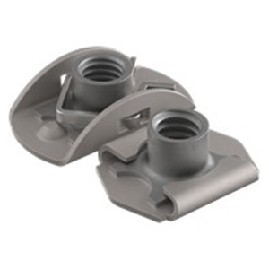 Carr Lane CLM-610-FNR-S | M6 Thread Bonded Floating Nut Plate