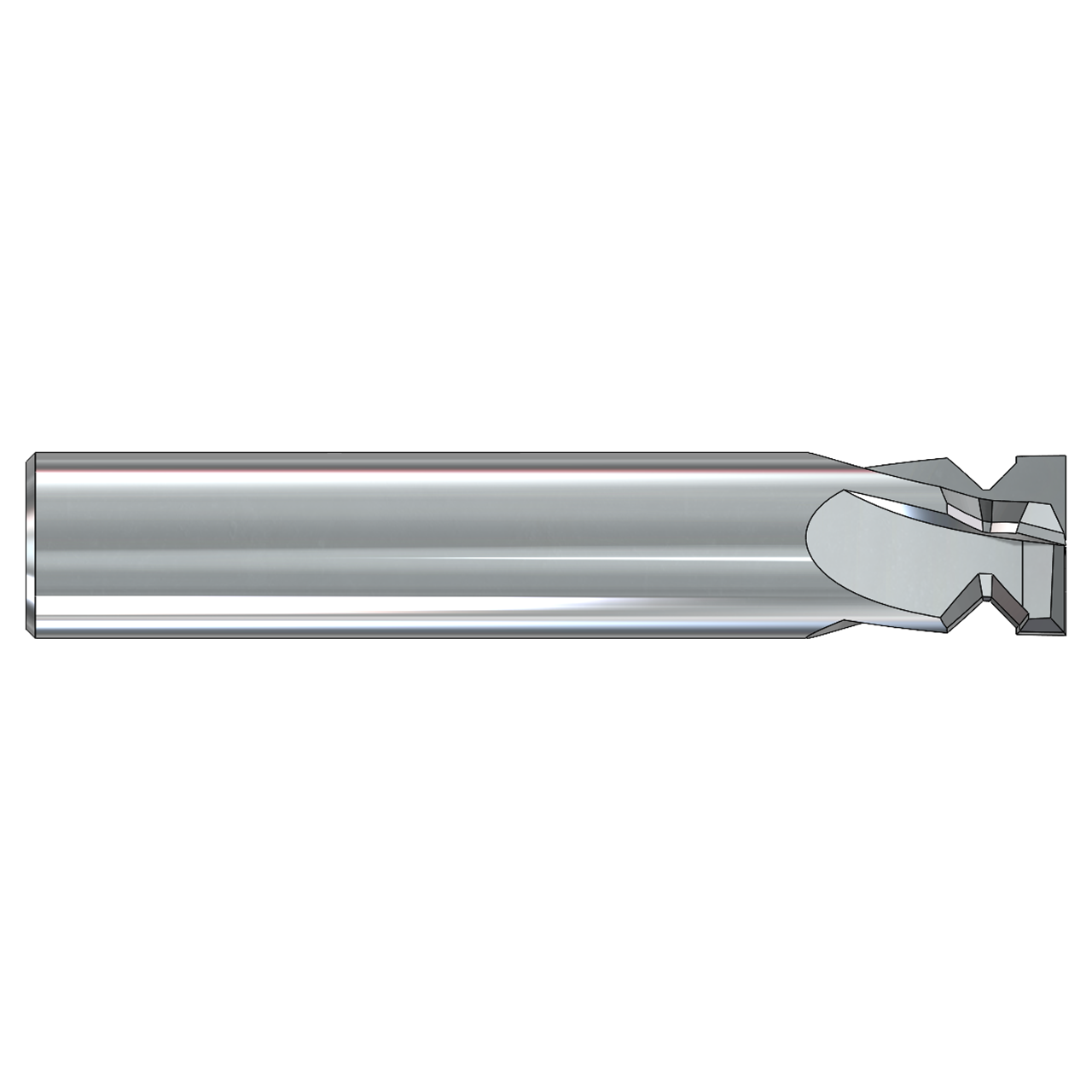 AB Tools PTN625-90H-4 | 0.625" Diameter 4 Flute Picatinny NATO Rail Cutter