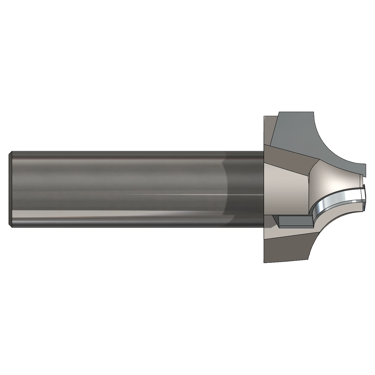 AB Tools CR3-312 | 0.312" Radius Corner Rounding End Mill