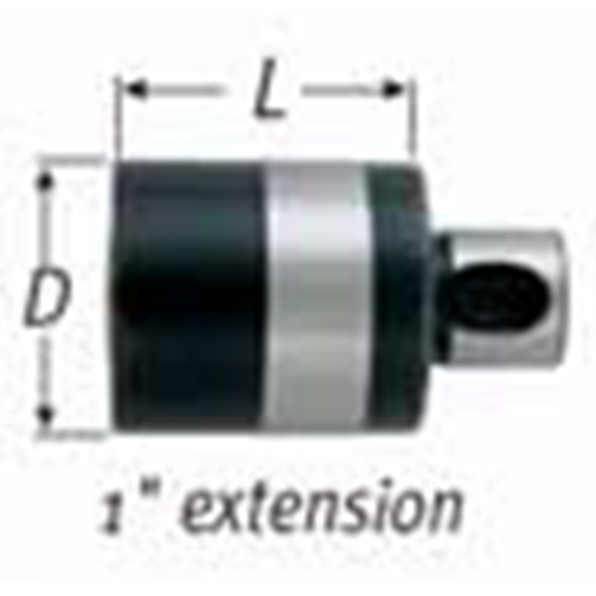 Techniks 42150-50 | Size 1 x 0.910" Diameter x 1.970" Projection Length Modular Extension MicroFLOAT