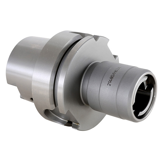 Techniks 21680/H100A | HSK100A Taper x 5/16" - 7/8" Range x 2.950" Diameter x 3.860" Projection Length Steel Rigid Tap Holder