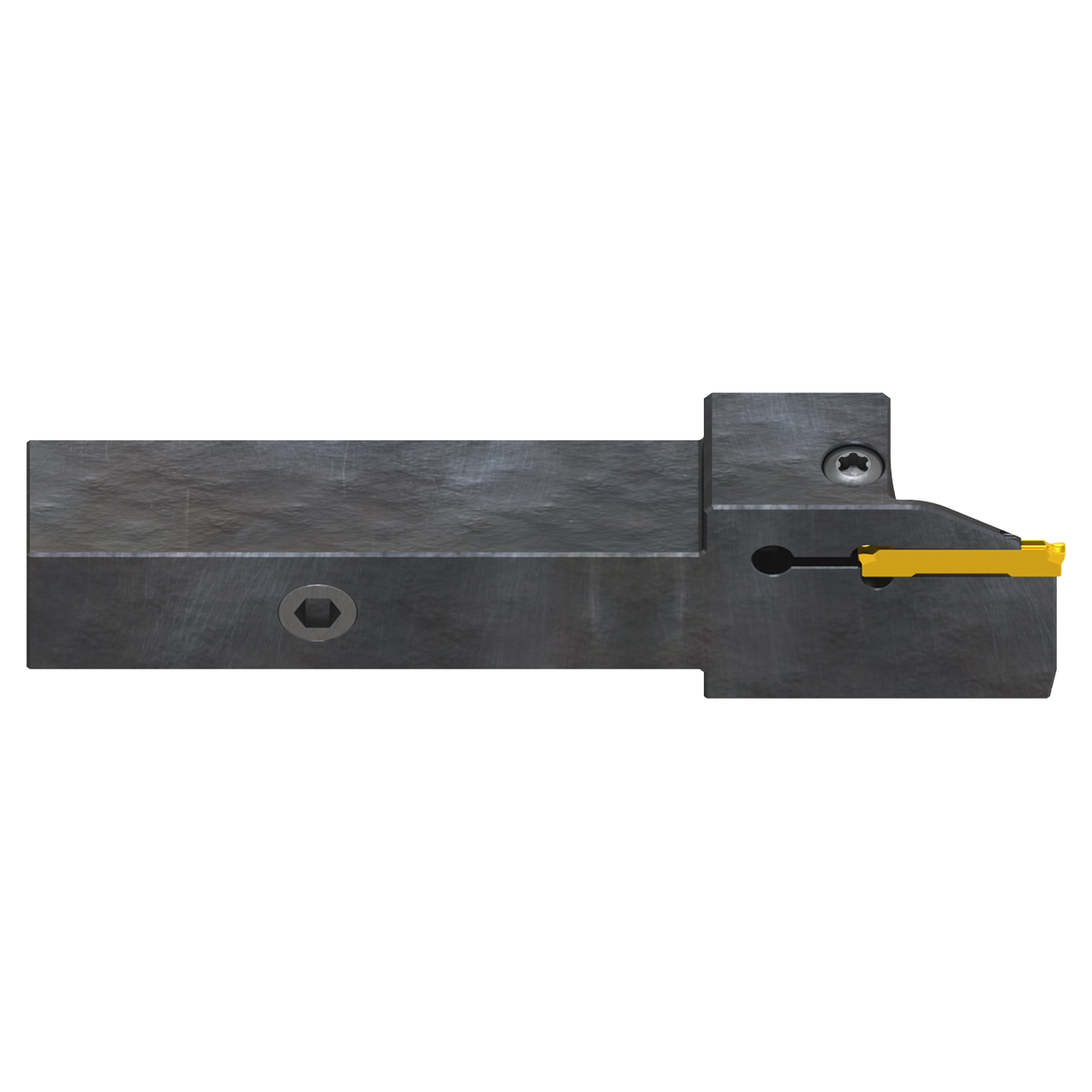 Pramet GL2-A2020KFL-20-80 | 0.787" Cutting Depth Maximum x 125.00mm Functional Length x 20.00mm Shank Height x 2.00mm Cutting Width Grooving and Parting-Off Tool