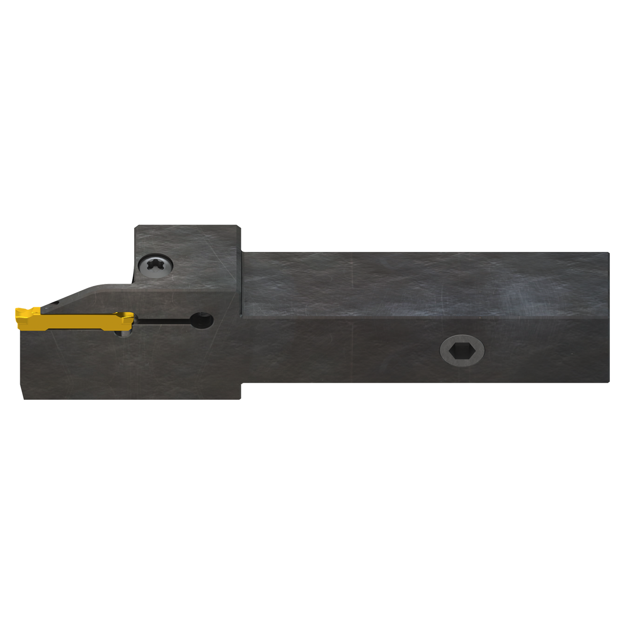 Pramet 8180524 | 0.945" Cutting Depth Maximum x 125.00mm Functional Length x 20.00mm Shank Height x 3.00mm Cutting Width Grooving and Parting-Off Tool