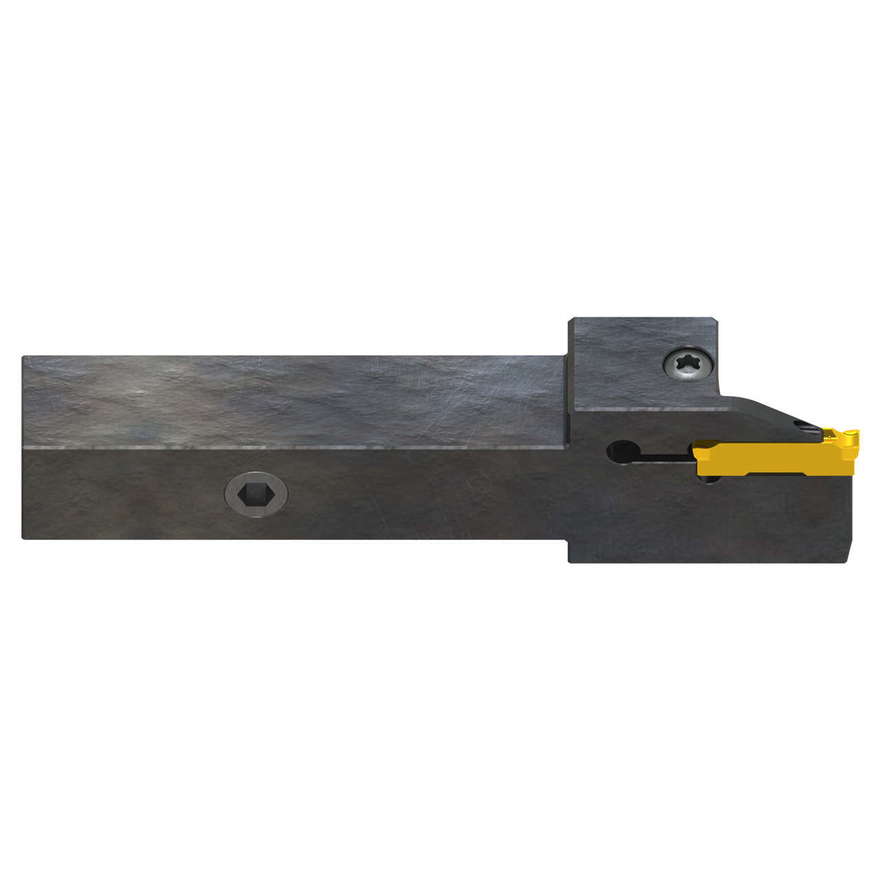 Pramet GL4-A2020KFL-20-80 | 0.787" Cutting Depth Maximum x 125.00mm Functional Length x 20.00mm Shank Height x 4.00mm Cutting Width Grooving and Parting-Off Tool