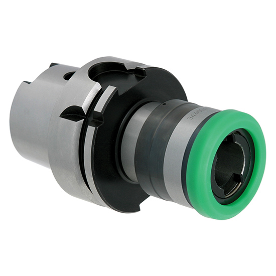 Techniks 34400/H63A | HSK63A Taper x 0" - 9/16" Range x 1.890" Diameter x 2.830" Projection Length Steel Compression Tap Holder