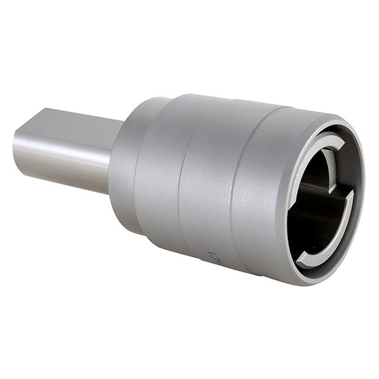 Techniks 21480/INC1 | Size 1 Taper x 0" - 9/16" Range x 1.310" Diameter x 1.600" Projection Length Steel Rigid Tap Holder