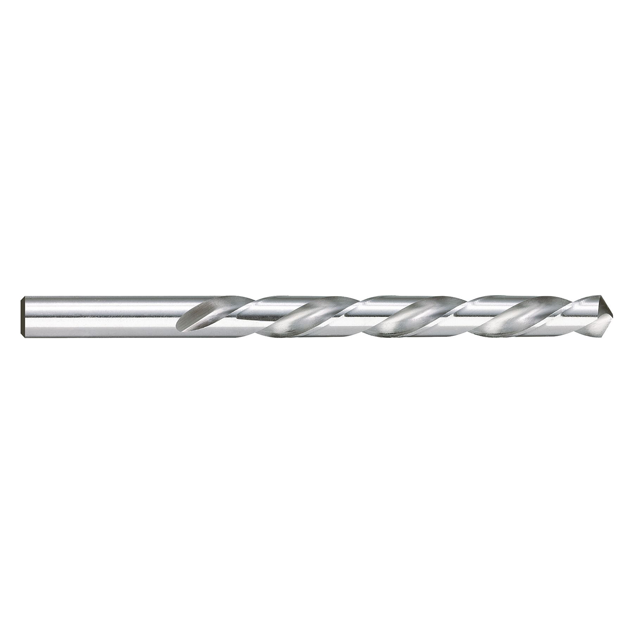 Titan USA CD68221 | 0.391" Diameter x 3.750" Flute Length 5.125" OAL 2 Flute Bright Coated High Speed Steel Jobber Length Drill Bit