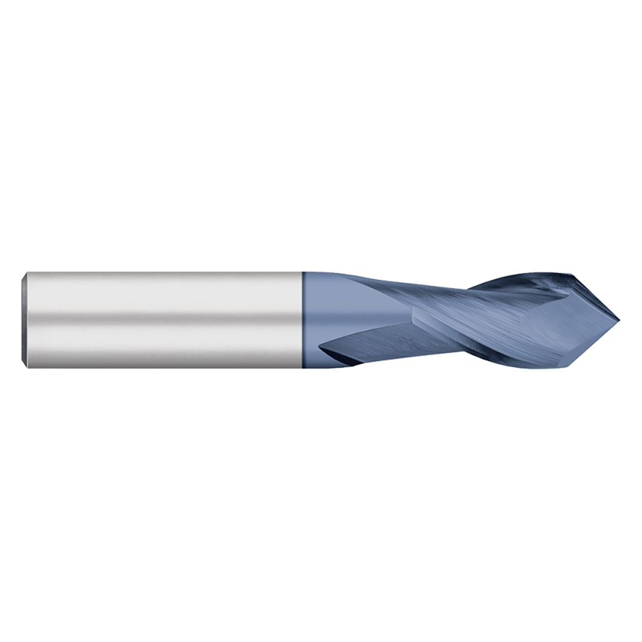 Titan USA TC32003 | 0.469" Diameter x 1/8" Shank x 0.141" LOC x 1.500" OAL 2 Flute Uncoated Carbide Drill Mill