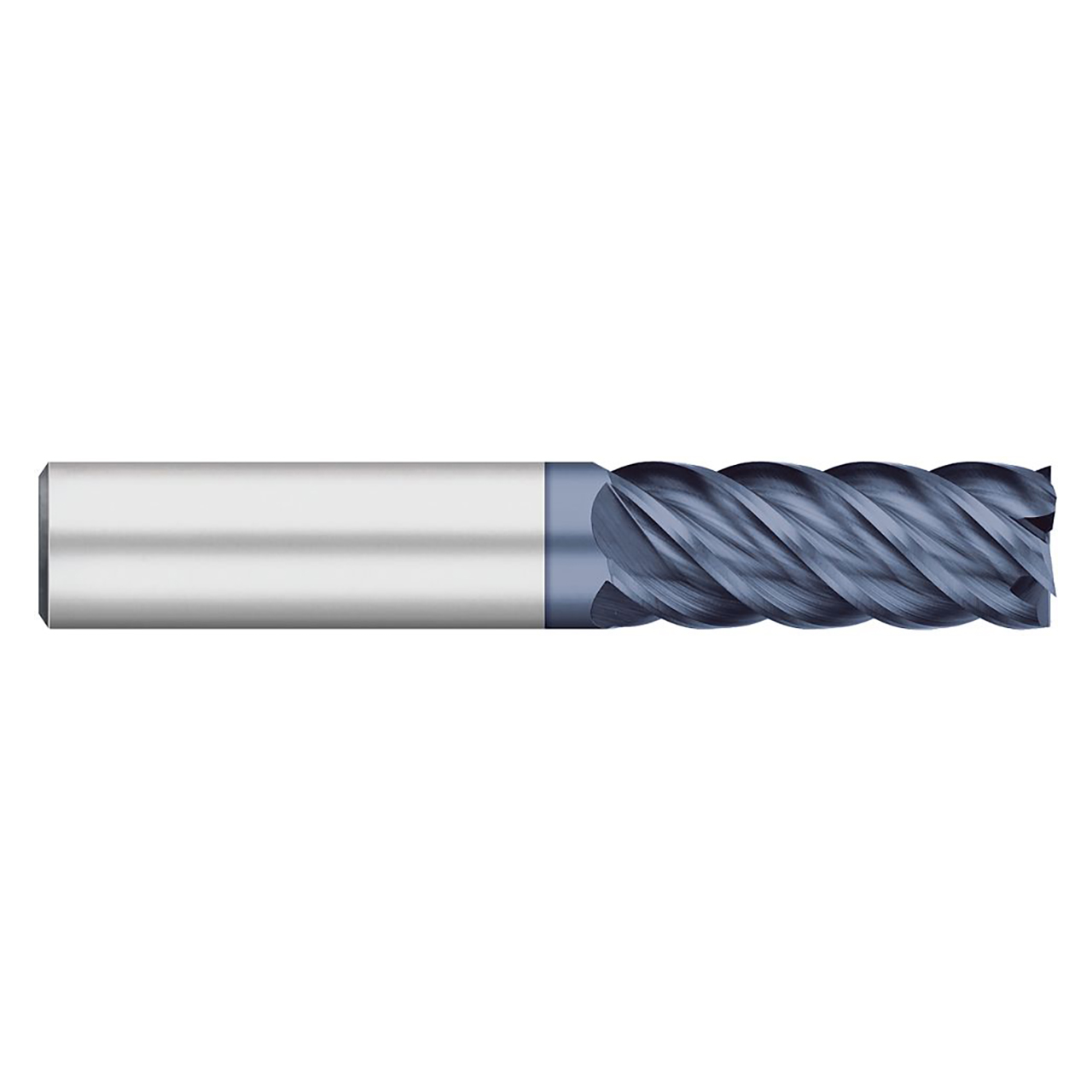 Titan USA TC61496 | 0.094" Diameter x 1/8" Shank x 0.188" LOC x 1.500" OAL 5 Flute AlTiN Coated Carbide Square End Mill