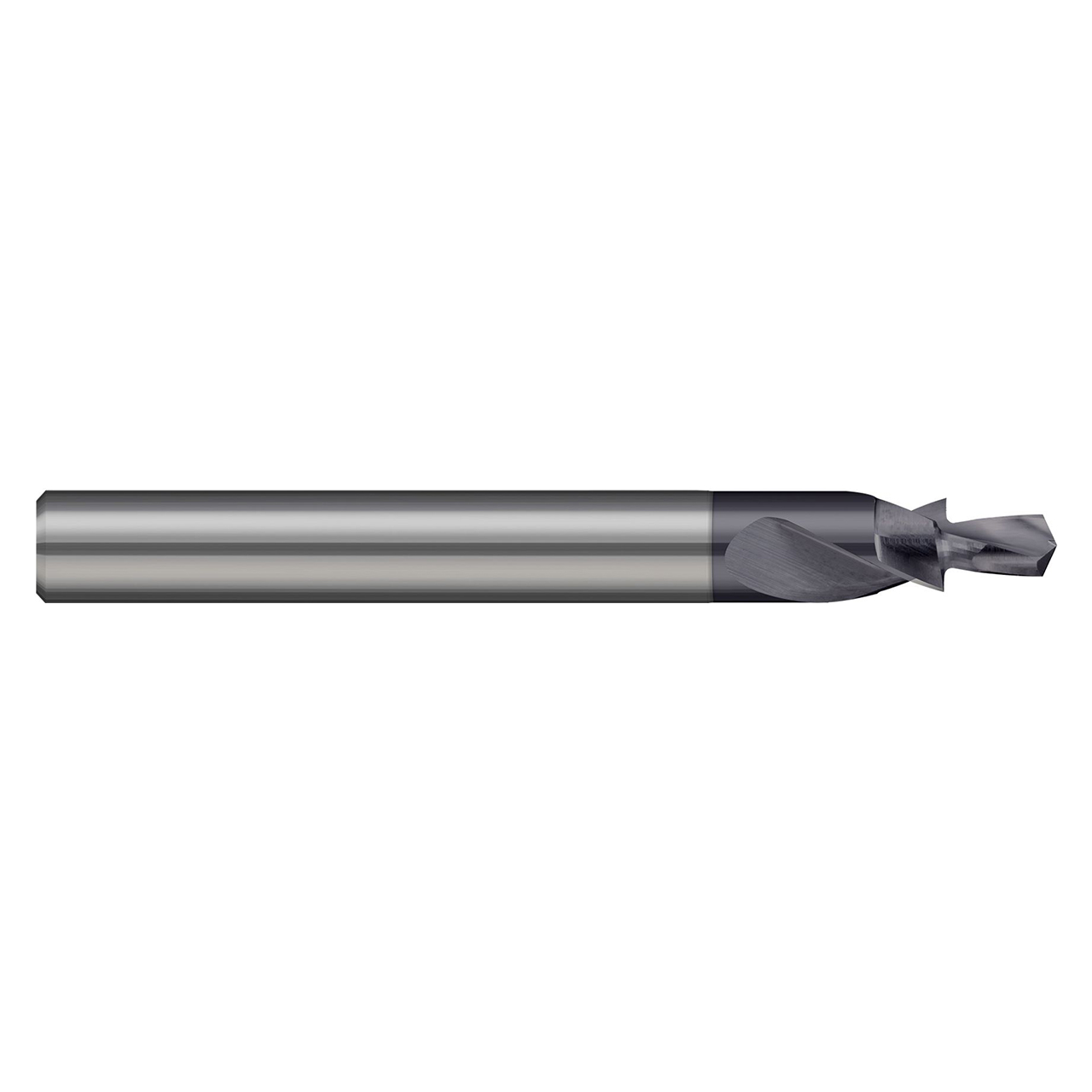 Harvey Tool 700003-C3 | 7/64" Diameter x 1/4" Shank x 0.547" Drill Length x 2-1/2 OAL 2 Flute C3 Coated Combined Drill Counterbore