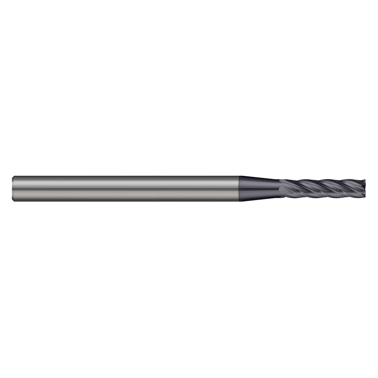 Harvey Tool 706962 | 1/16" Diameter x 1/8" Shank x 1/2" LOC x 2-1/2 OAL 5 Flute Uncoated Miniature Square End Mill