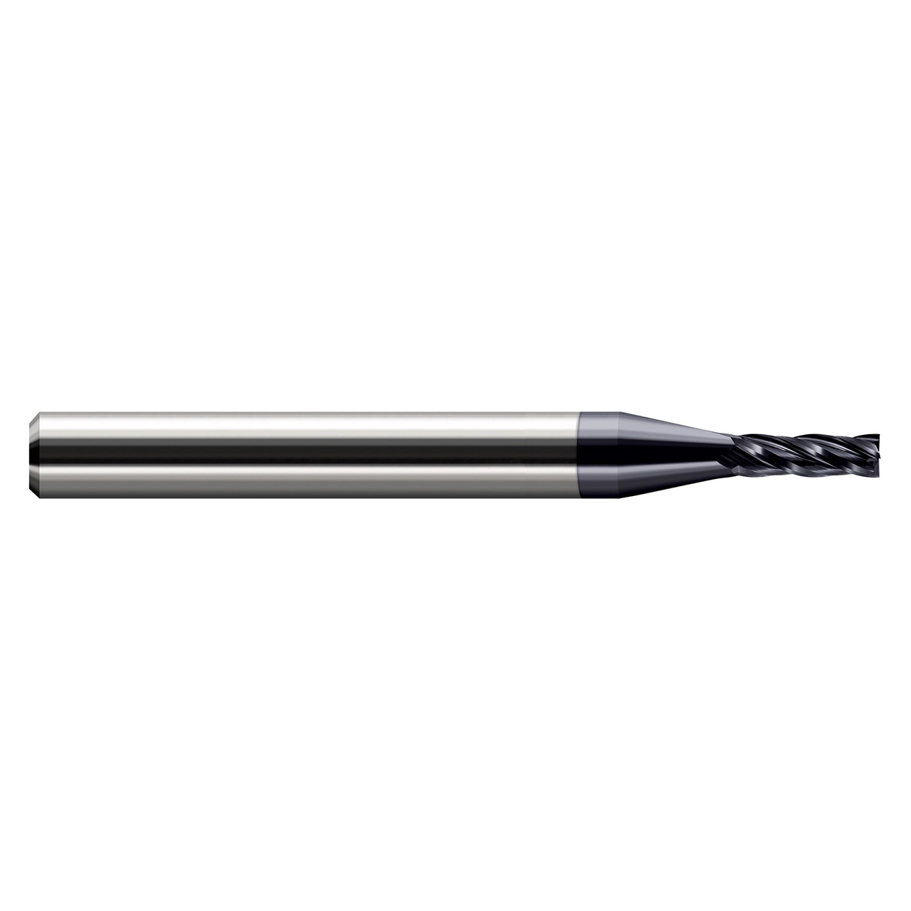 Harvey Tool 741468-C3 | 7.00mm Diameter x 8.00mm Shank x 21.00mm LOC x 63.00mm OAL 2 Flute C3 Coated Miniature Square End Mill