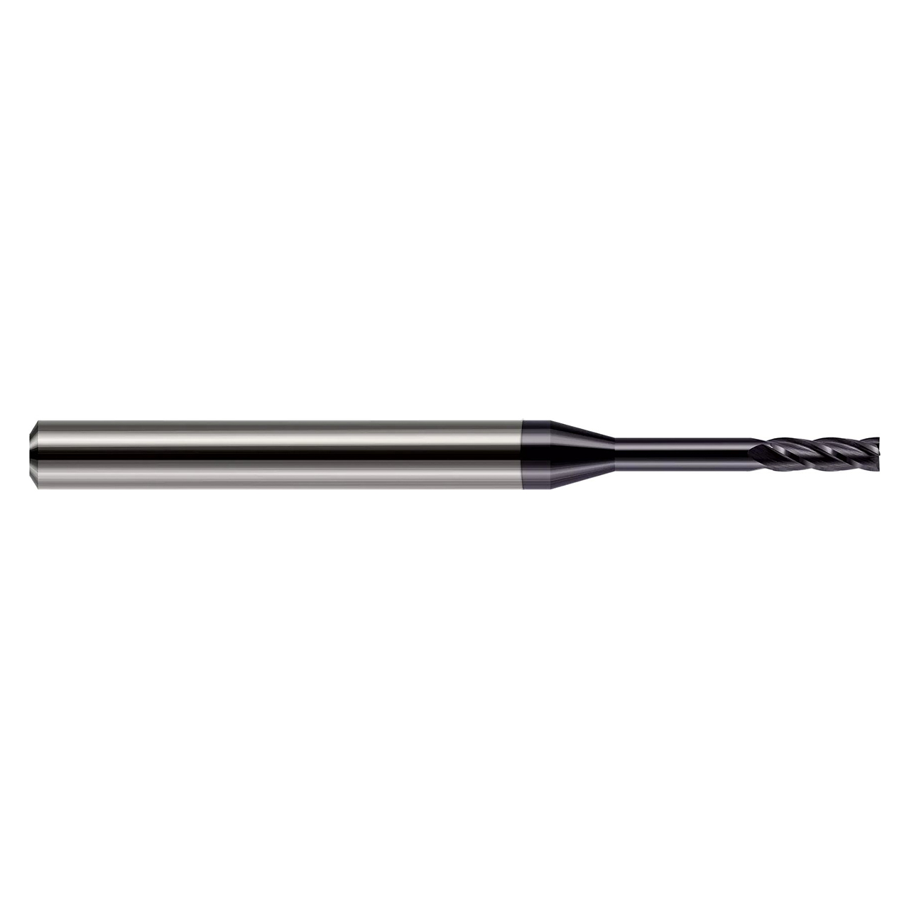 Harvey Tool 802505 | 0.118" Diameter x 1/8" Shank x 0.354" LOC x 2.000" OAL 4 Flute Uncoated Miniature Square End Mill