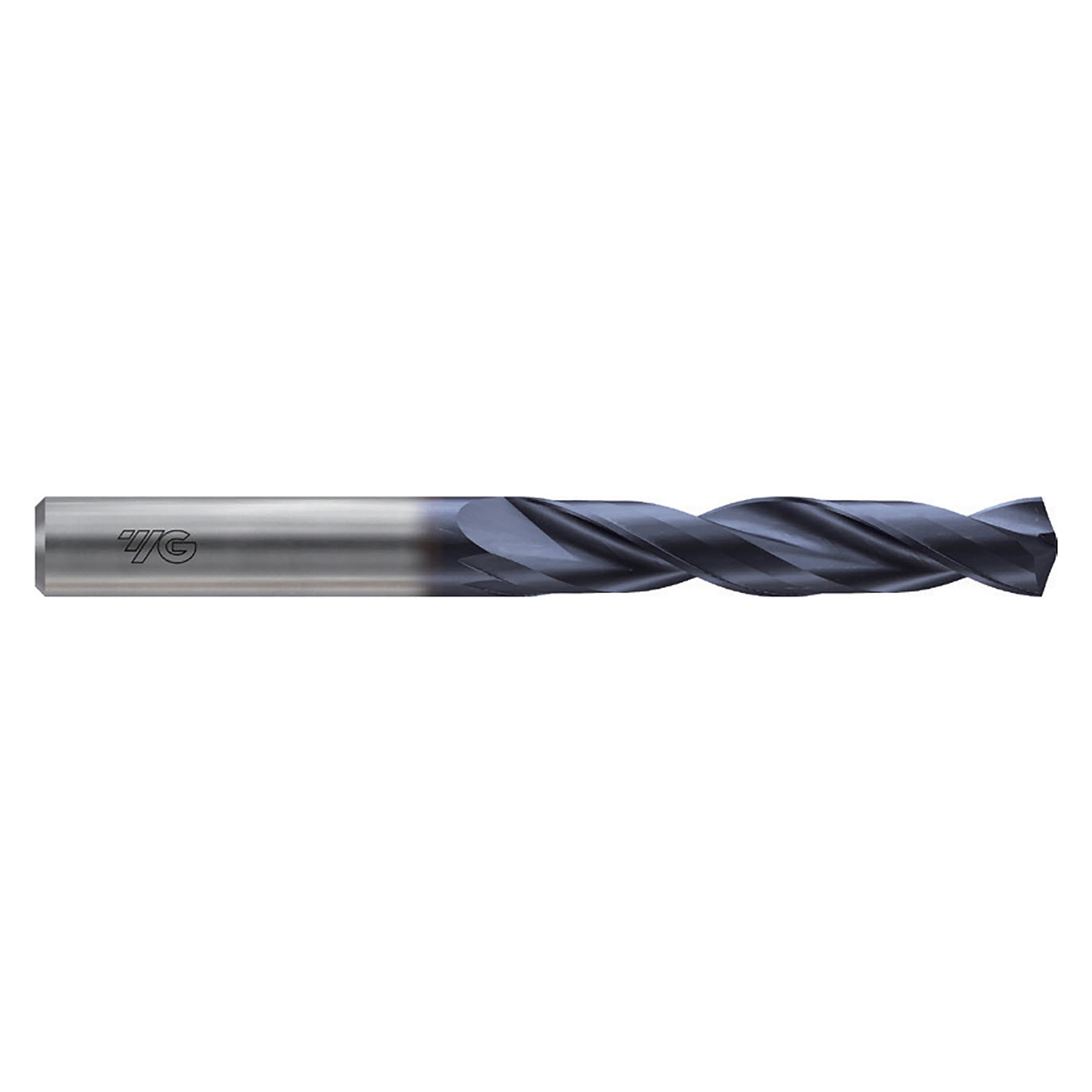 YG1 DB510020 | 3/38" Diameter x 3/19" Shank x 43/52" Flute Length x 2-21/86" OAL 2 Flute TiAlN Coated Carbide Dream Drill